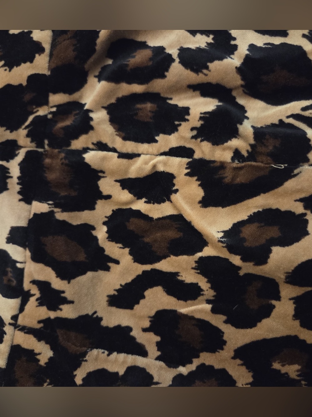 Zara Leopard-Print Pencil Skirt - Black and Tan - Picture 5 of 7